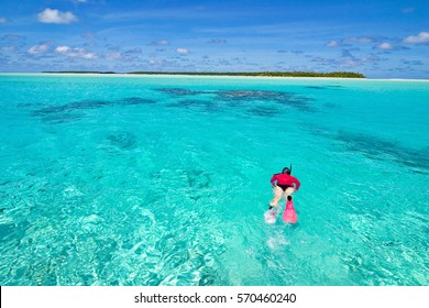 Cook Islands In The South Pacific