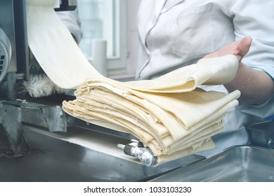 Large Pile Sheets Dough Turkish Huge Stock Photo 1324234016 | Shutterstock