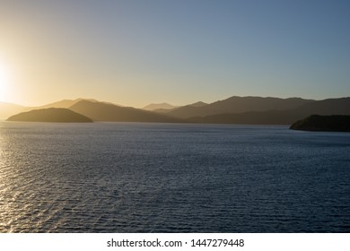 Cook Strait In New Zealand