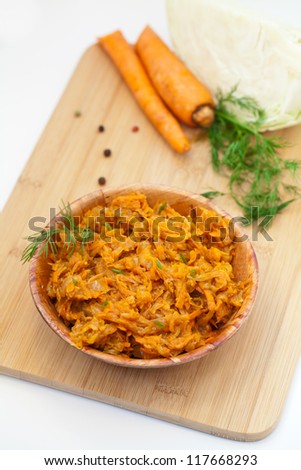 Similar – carrot noodles Noodles