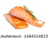 seafood white background