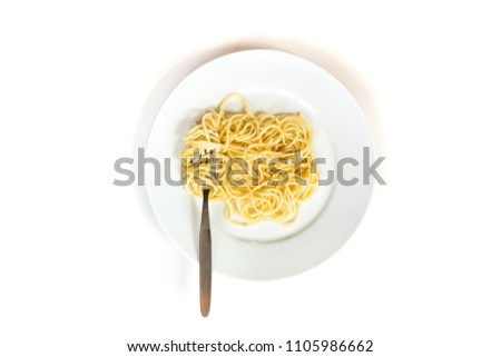 Similar – Image, Stock Photo chilli prawn linguine Food