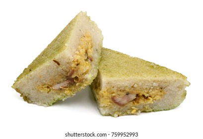 Cooked square glutinous rice cake, Vietnamese new year food