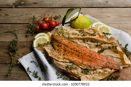 Cooked Trout Fillet