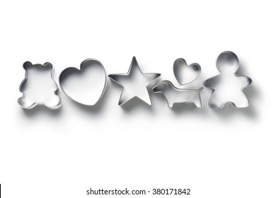 cookie cutter isolated on white background.