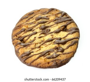 cookie with nuts and chocolate