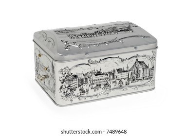 Cookie Tin Traditional Nuremberg Lebkuchen Gingerbread Stock Photo ...