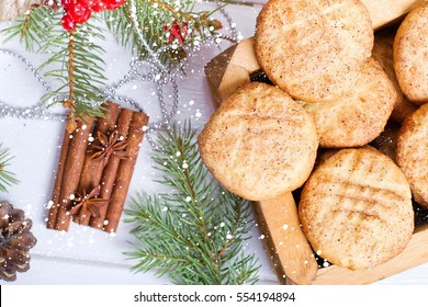 Cookies With Cinnamon And Sugar