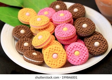 Cookies Colorful Fake