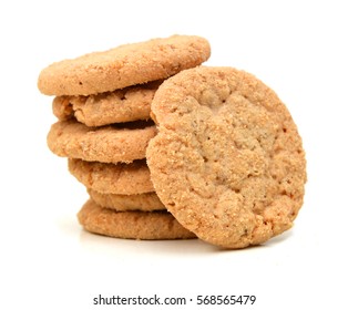 Cookies Isolated On White Background 