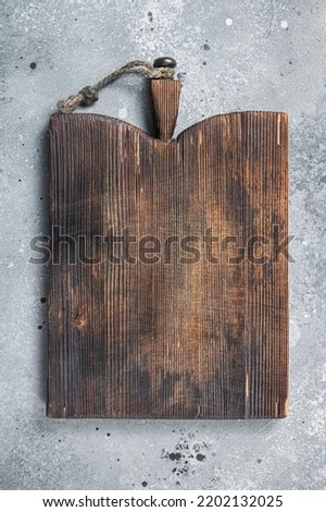 Similar – Image, Stock Photo brown wooden kitchen cutting board