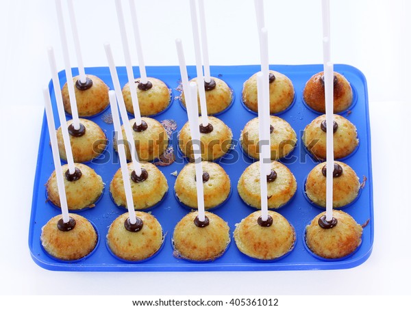 Cooking Cake Pops Sticks Silicone Mold Stock Photo Edit Now 405361012