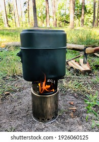 Cooking In The Camping Cauldron