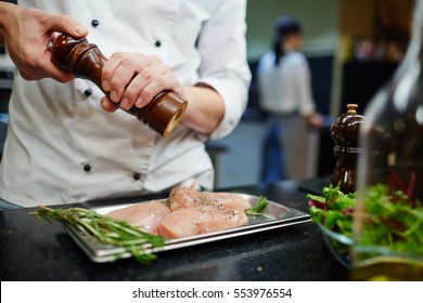 Cooking chiken steaks - Powered by Shutterstock