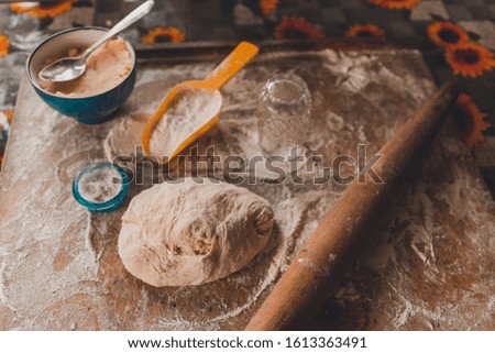 Similar – Image, Stock Photo Bread sardines fish Food