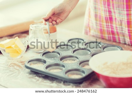 Similar – Image, Stock Photo cupcakes Food Dough