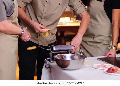 Cooking Master Class. Pasta Preparation