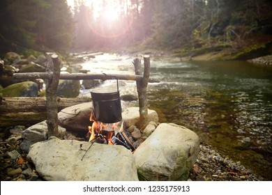 hiking cooking