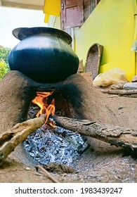 Cooking Rice With Bon Fire