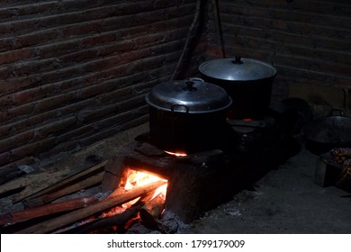 Cooking in the traditional kitchen - Shutterstock ID 1799179009
