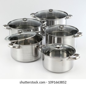 Cookware And Bakeware Are Types Of Food Preparation Containers, Commonly Found In A Kitchen. Cookware Comprises Cooking Vessels, Such As Saucepans And Frying Pans, Intended For Use On A Stove Or Range