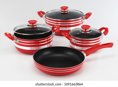 Cookware And Bakeware Are Types Of Food Preparation Containers, Commonly Found In A Kitchen. Cookware Comprises Cooking Vessels, Such As Saucepans And Frying Pans, Intended For Use On A Stove Or Range