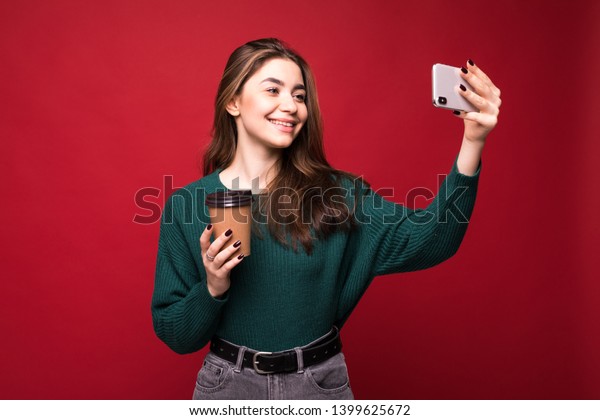 Cool Classy Woman Taking Selfie On Stock Photo 1399625672 | Shutterstock