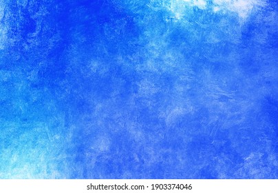 Cool colored blue gradient with a grated concrete texture. Colorful blue background