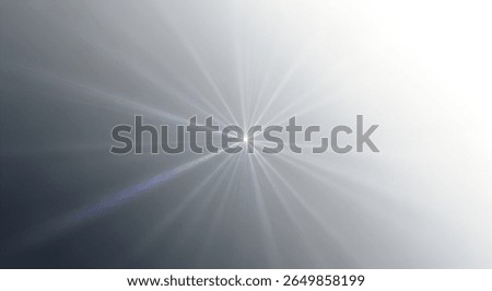Cool grey to white gradient background with subtle radial light burst in center