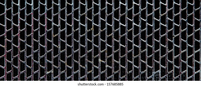 Cool looking crome grill texture.