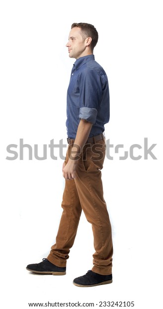 Cool Man Walking Stock Photo 233242105 | Shutterstock