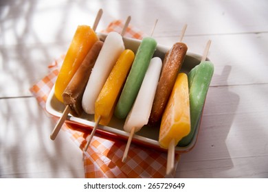 Cool Off In Summer With A Break At The Base Of The Fruit Popsicles