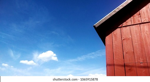 Cool Red Barn - Powered by Shutterstock