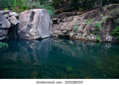 Cool Refreshing Stop Along The Hiking Trail To Emma Gorge Waterfall At The Tranquil Emerald Pool, Emma Gorge Resort, Kununurra,Western Asutralia