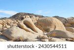 Cool Rock Formation at the Joshua Tree National Park