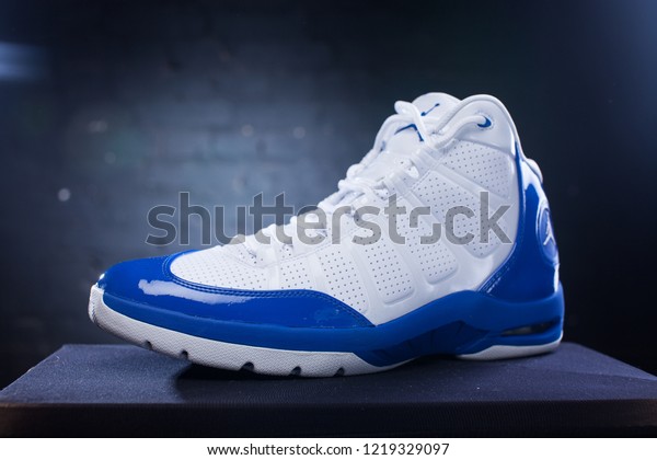 Cool Stylish Jordan Basketball Shoes Sneakers Stock Photo Edit