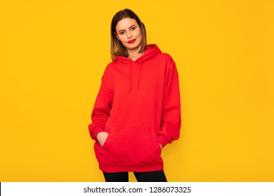 cool red hoodies