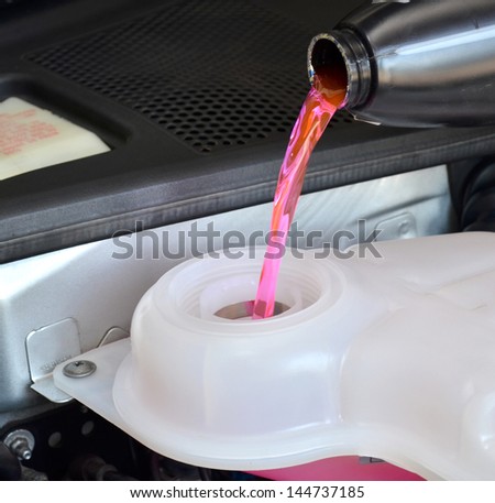 Coolant close up