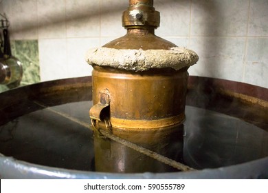 Cooler For Making Traditional Bulgarian Drink Rakia