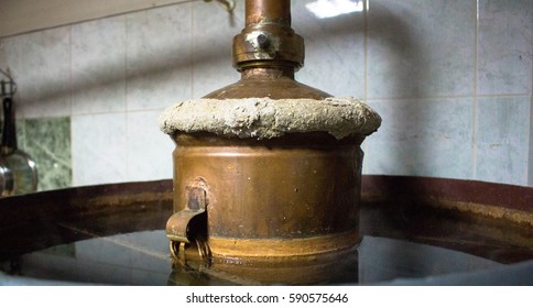 Cooler For Making Traditional Bulgarian Drink Rakia