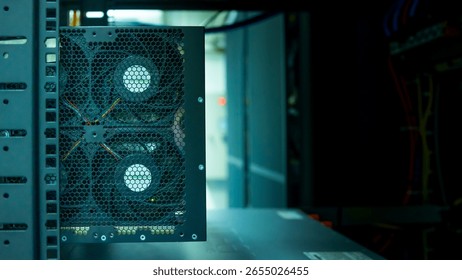 cooling technology for network servers in a secure environment
