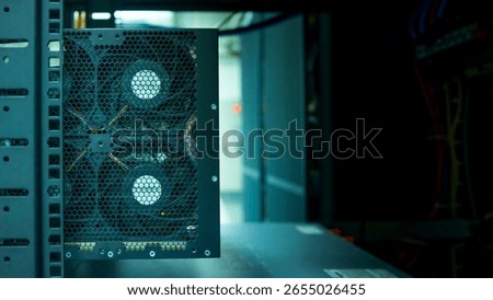 cooling technology for network servers in a secure environment
