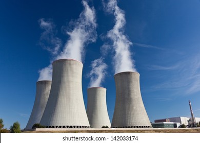 Cooling tower of nuclear power plant Dukovany