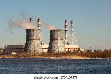 Cooling Tower Thermal Power Plant Cooling Stock Photo 1704109579 ...