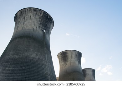 Cooling Towers From Dismantled Coal Plant, UK