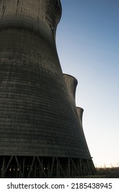 Cooling Towers From Dismantled Coal Plant, UK