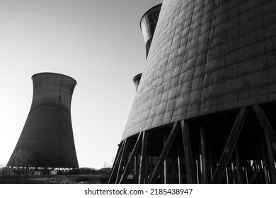 Cooling Towers From Dismantled Coal Plant, UK