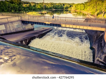 Coon Rapids Dam On The Upper Mississippi River