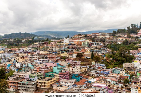 Coonoor Town India Stock Photo (Edit Now) 240250063