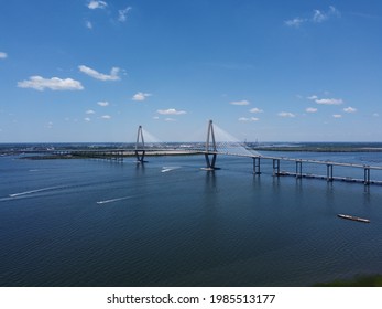 The Cooper River Bridge In Charleston 